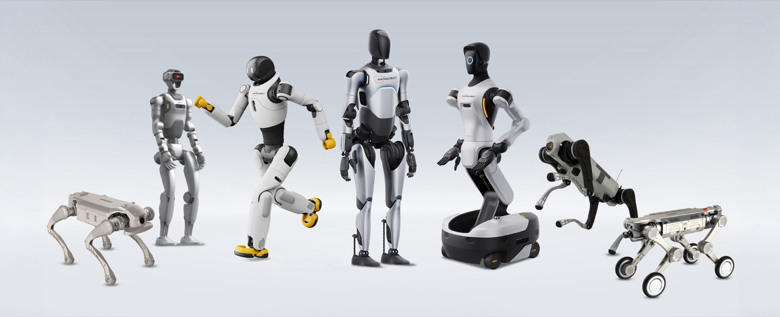 The Mangobot robot range