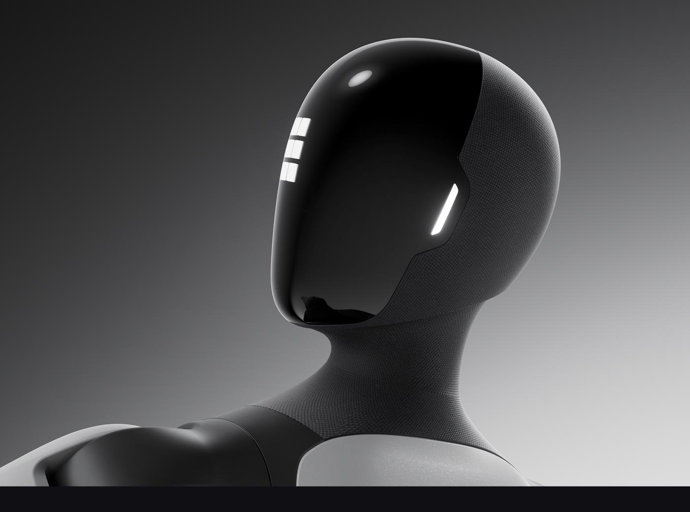 Close detail of the Mangobot A3 head