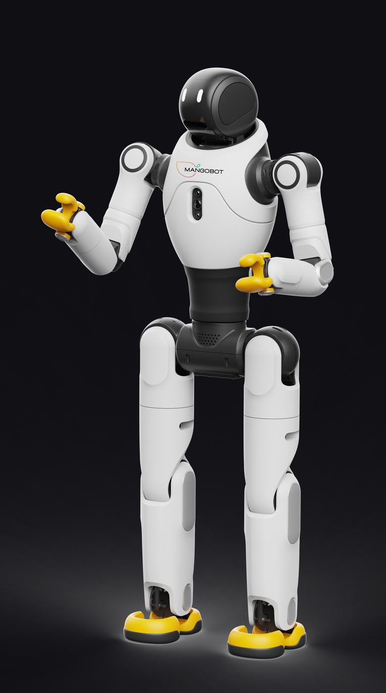 Mangobot X2 Ultra humanoid robot in a walking pose